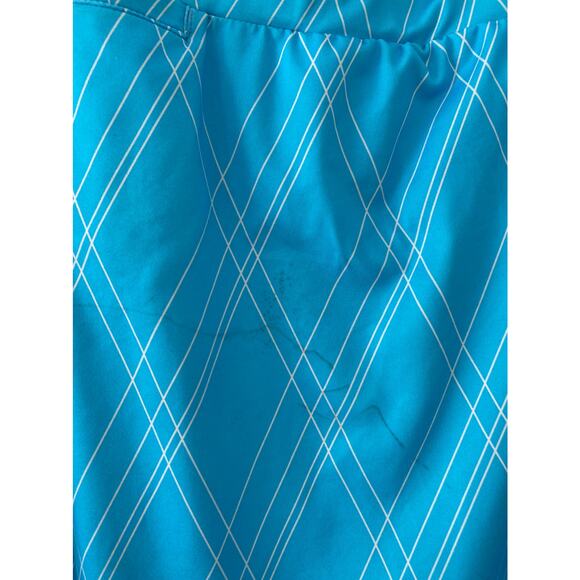 Page & Tuttle Womens Printed Skort Sz Large Blue Pull On Pockets - Picture 4 of 9